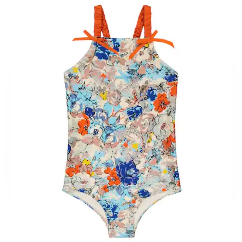 Zimmermann Kids Floral One Piece Swim